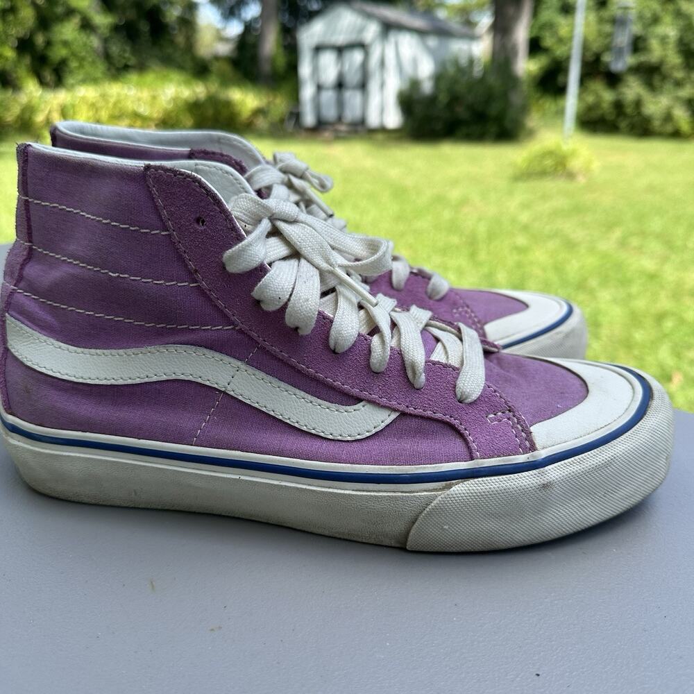 Vans Sk8-Hi 138 Decon SF Purple White Men’s 7 / Women’s 8.5 - 950